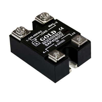 전자공학 LED 표시기 40- 530VAC 100A AC SSR 중계기